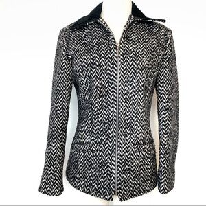 Vintage Jofeld Womans lined wool full zip coat